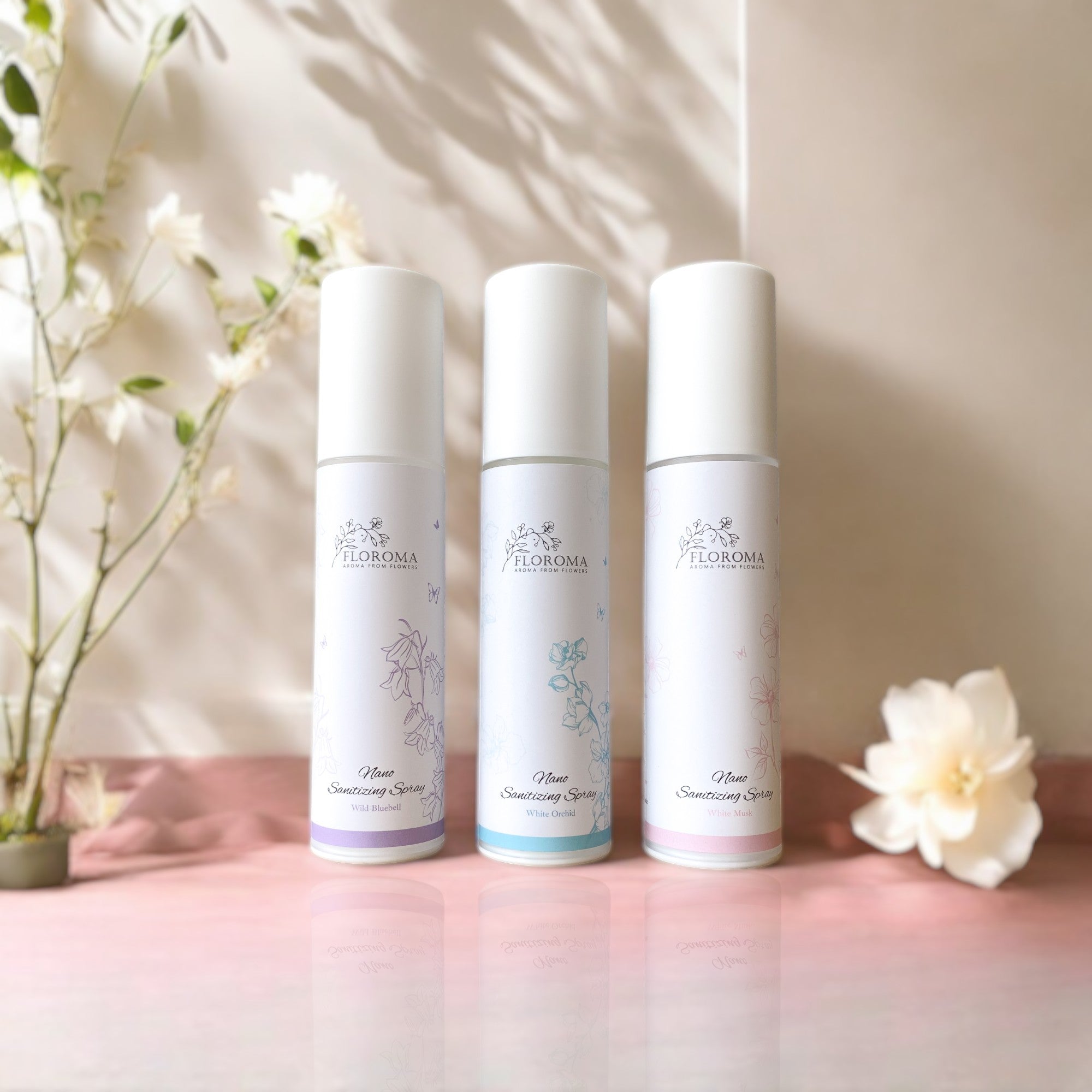旅行裝防流感納米消毒噴霧5支套裝 (任選香味) Nano Antiseptic Spray Combo