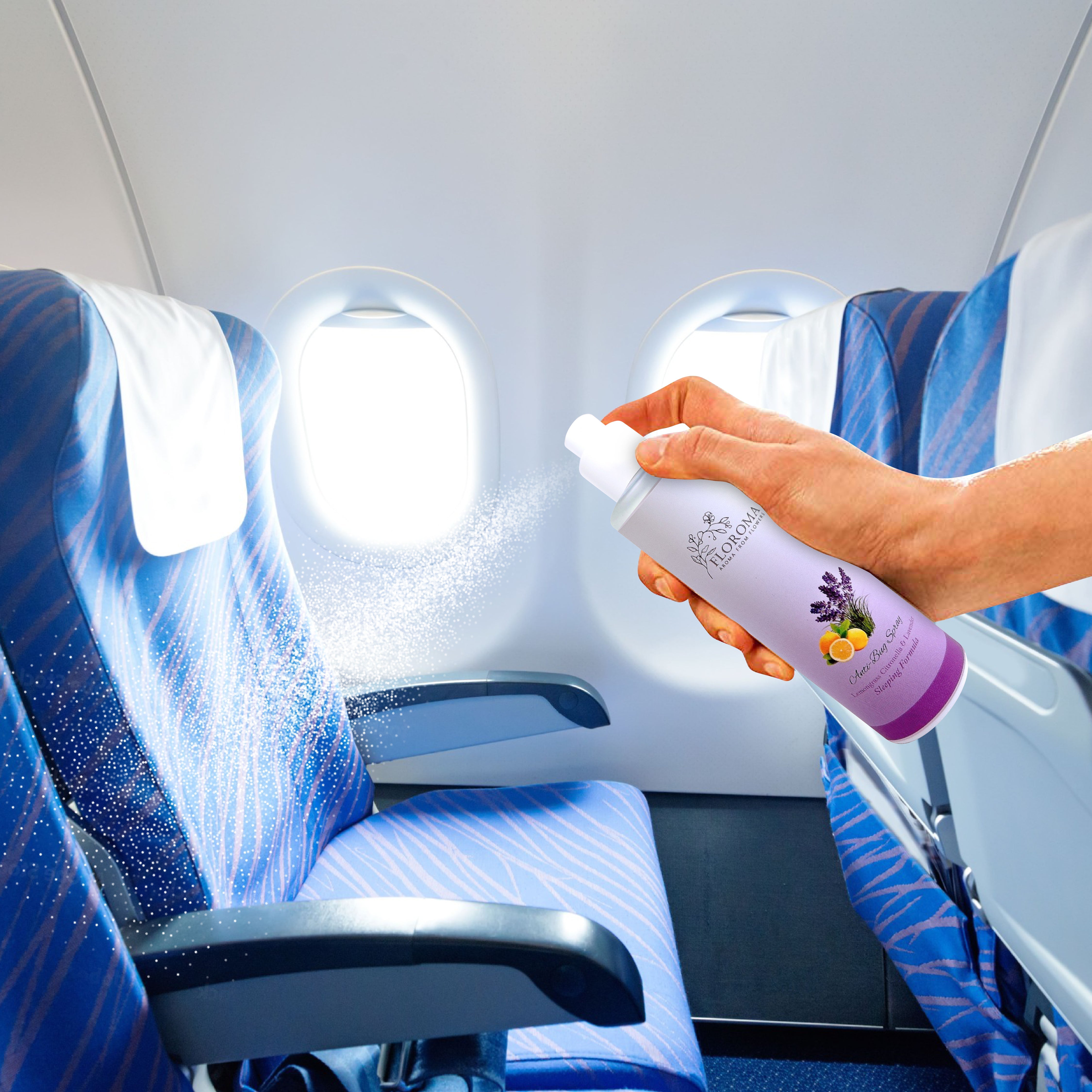 【限時免運】天然防床蝨噴霧5支套裝(旅行裝)  Travel Size Anti-Bug Spray Combo