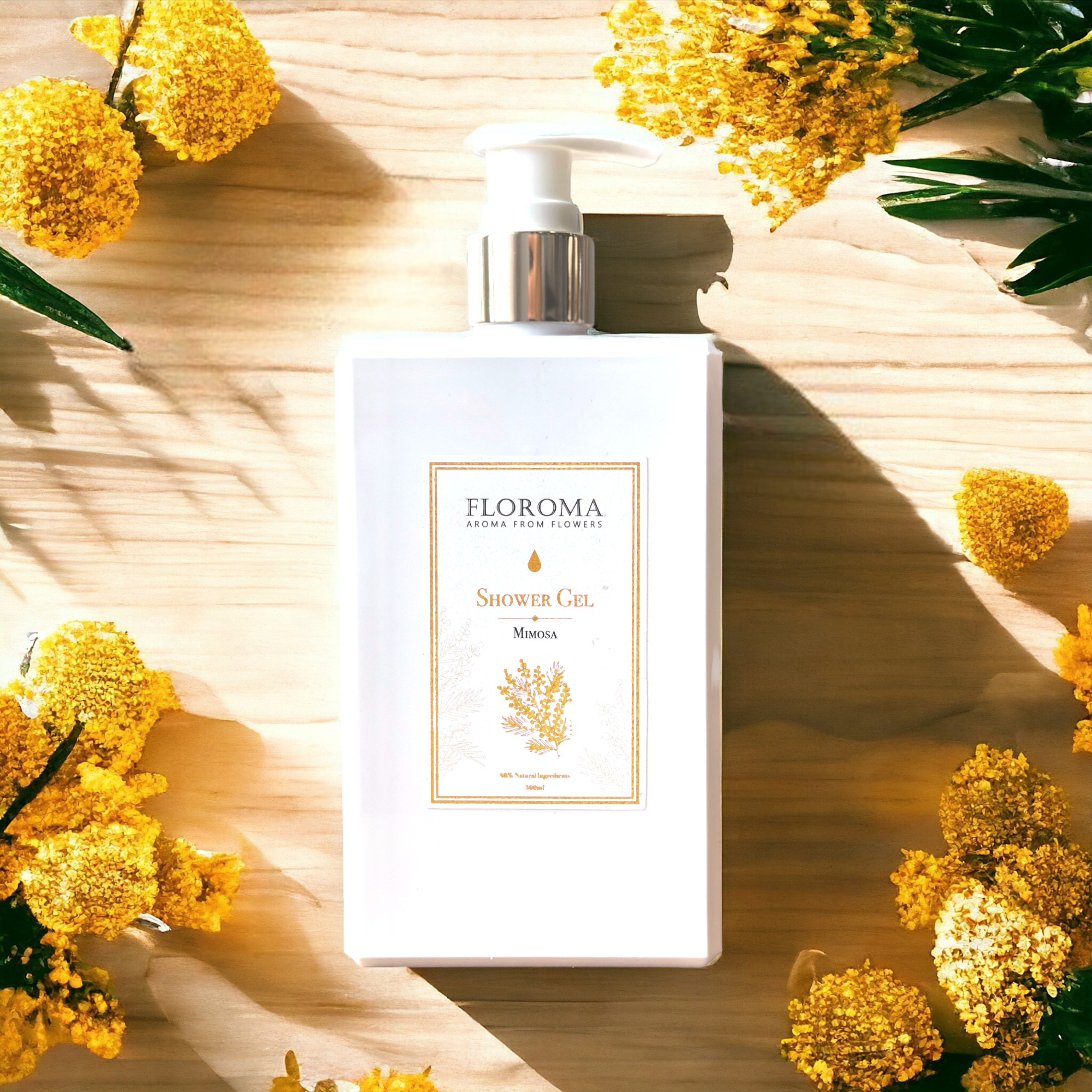 含羞草·小時光雪肌香氛沐浴露 Mimosa Brightening Shower Gel