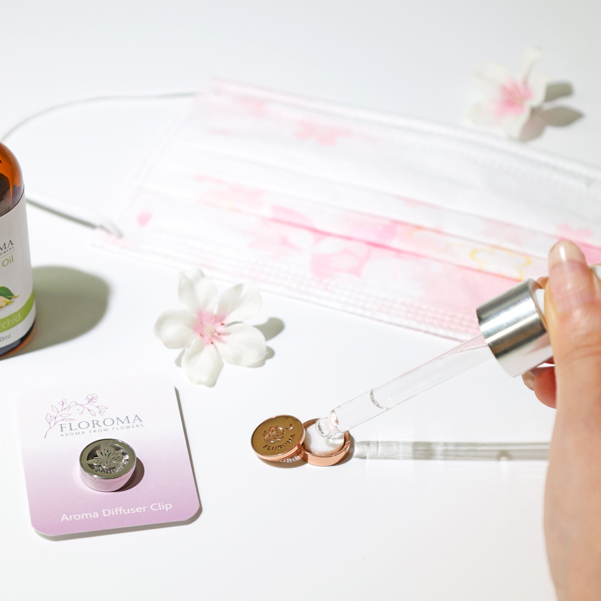 【會員30000積分免費換】香薰口罩扣 Aroma Diffuser Clip