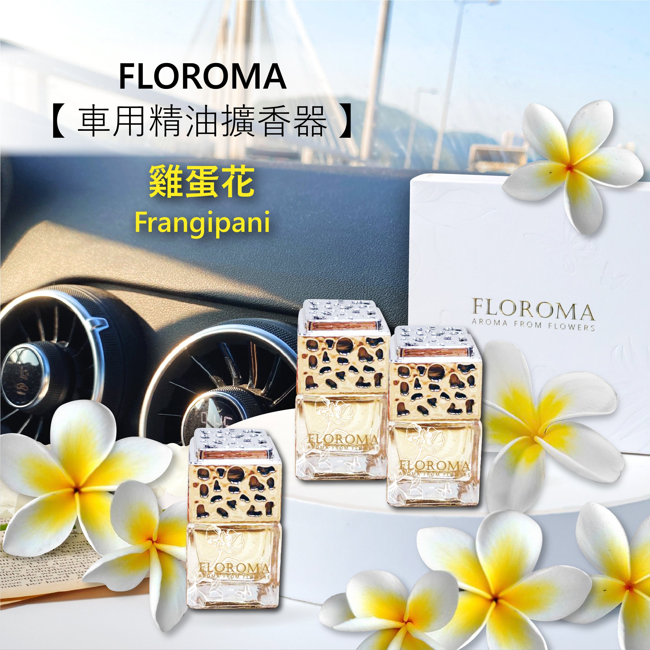 【車用精油擴香器】套裝:$688 三盒 (共9件:自選香味) !免運費!