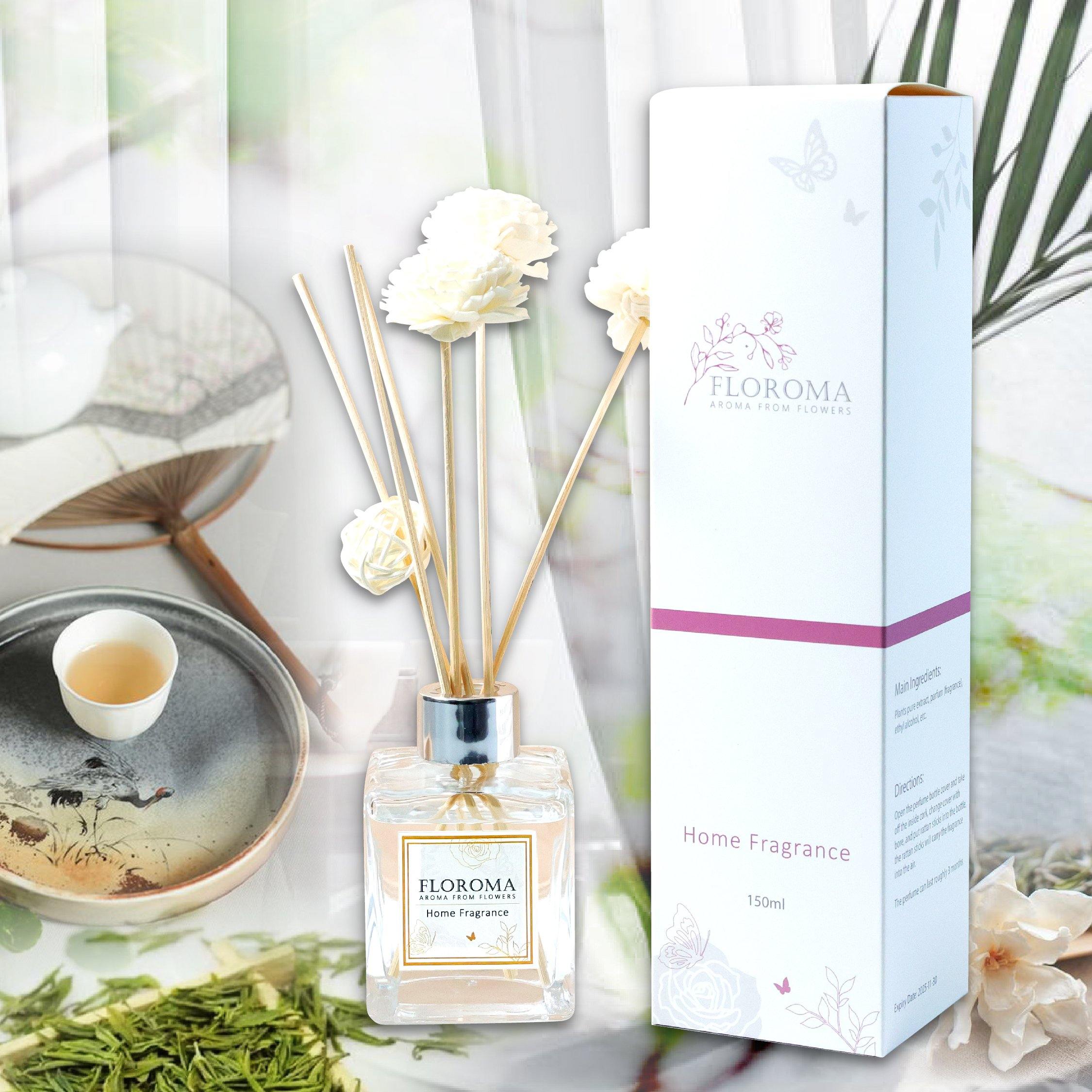 花之滴【室內擴香瓶】 Home Diffuser 組合:$298 三支 (50mL) 任選香味 - Floroma 花の滴