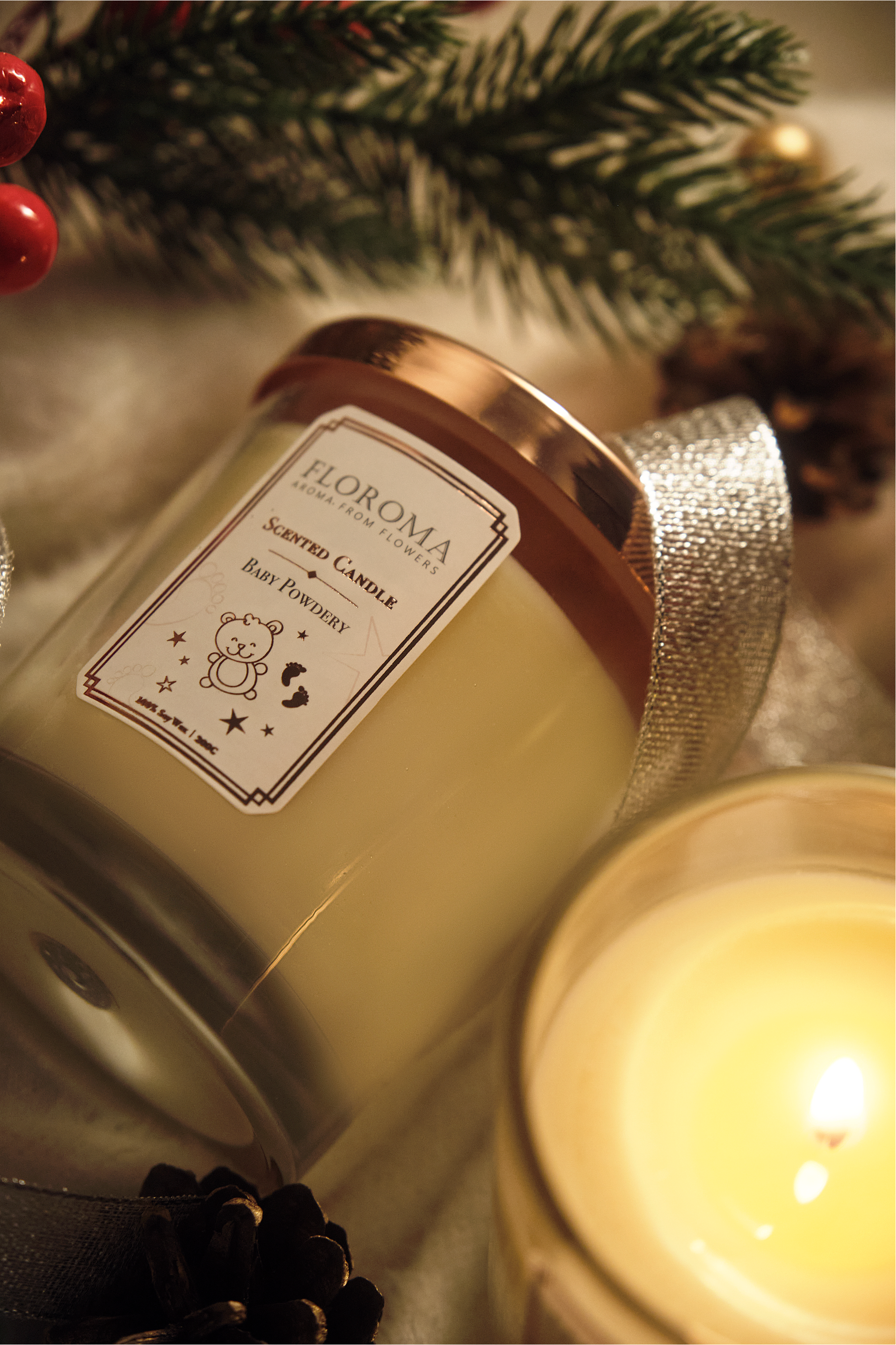 【限量200個】爽身粉香薰蠟燭 Baby Powdery Scented Candle