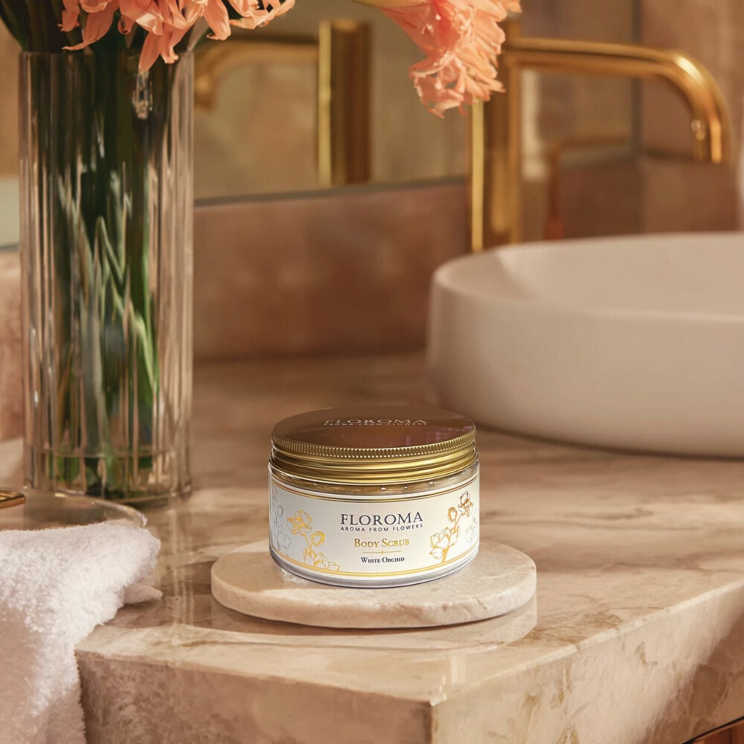 【限時優惠】白蘭花身體磨砂 White Orchid Body Scrub