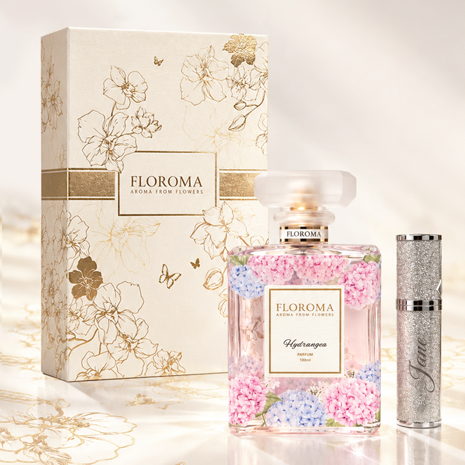 【聖誕限定】 濃香水100ML+刻名香水分裝瓶珍藏禮盒