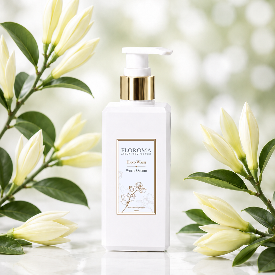 白蘭花滋潤香氛洗手液 White Orchid Moisturizing Hand Wash