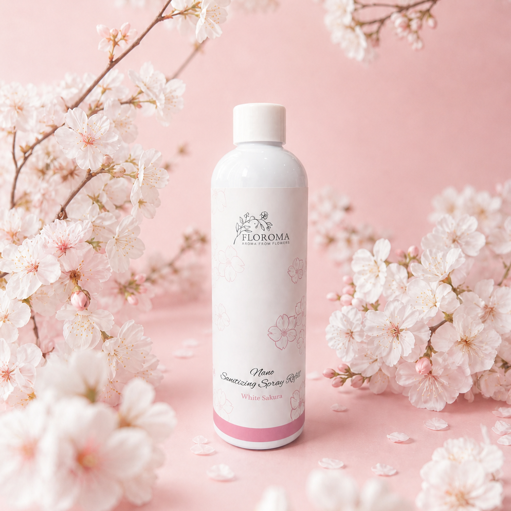 補充裝：白櫻花防流感納米消毒噴霧 White Sakura Nano Antiseptic Spray Refill