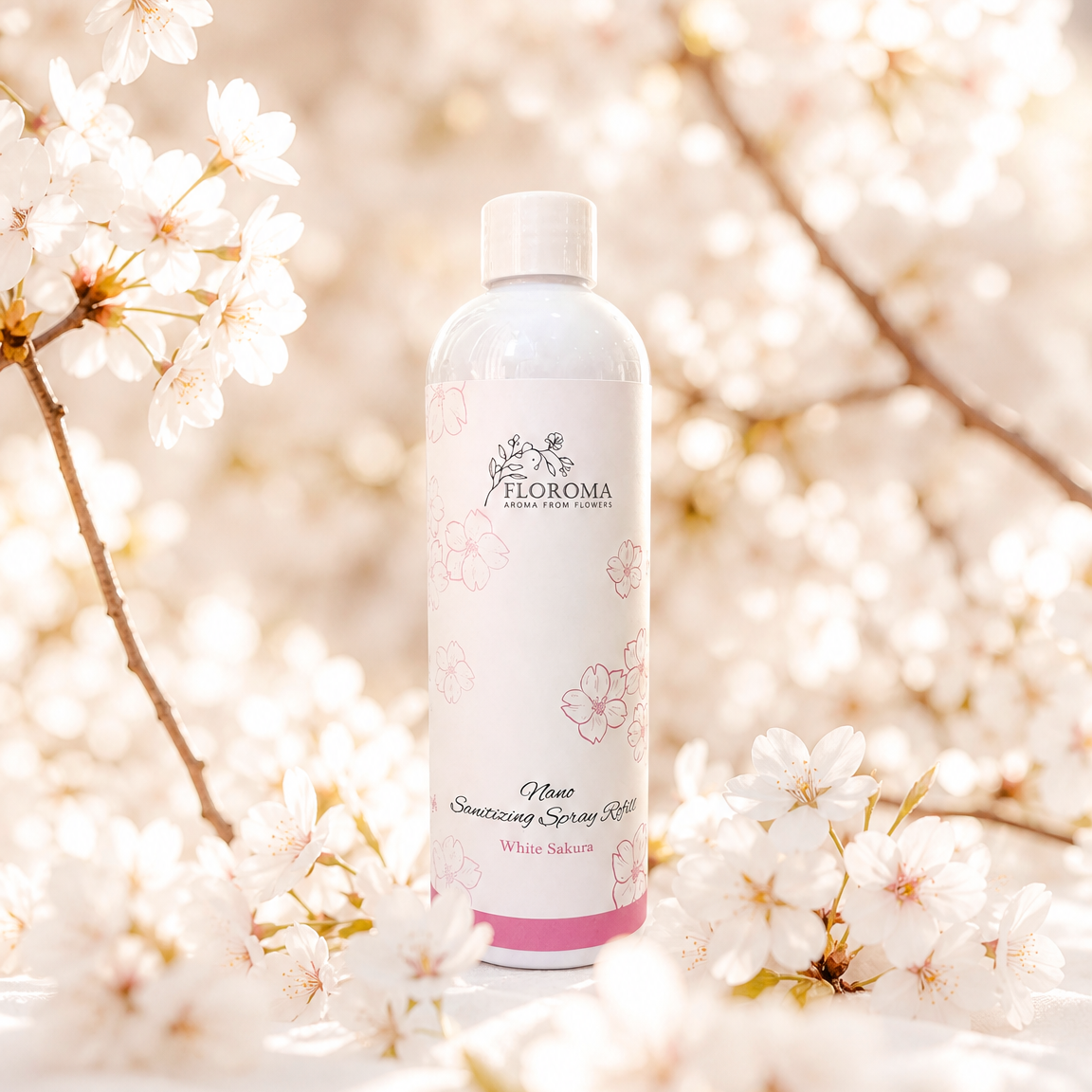 補充裝：白櫻花防流感納米消毒噴霧 White Sakura Nano Antiseptic Spray Refill