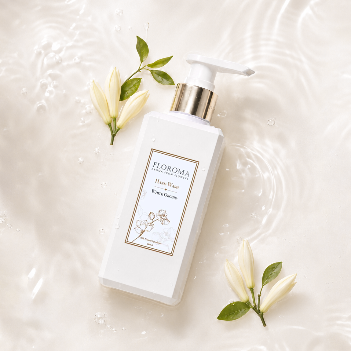 白蘭花滋潤香氛洗手液 White Orchid Moisturizing Hand Wash