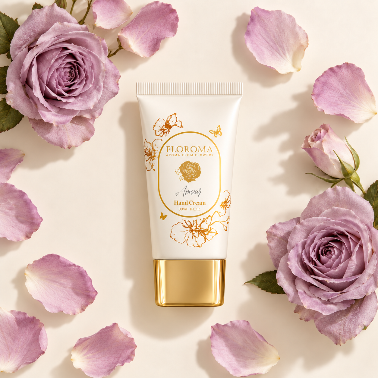 【升級配方】紫玫瑰香氛保濕護手霜 Amour Deep Moisturizing Hand Cream