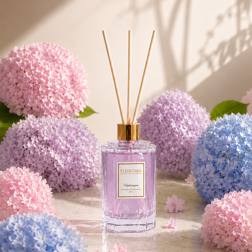 繡球花 Hydrangea【Premium 奢華家居擴香瓶】