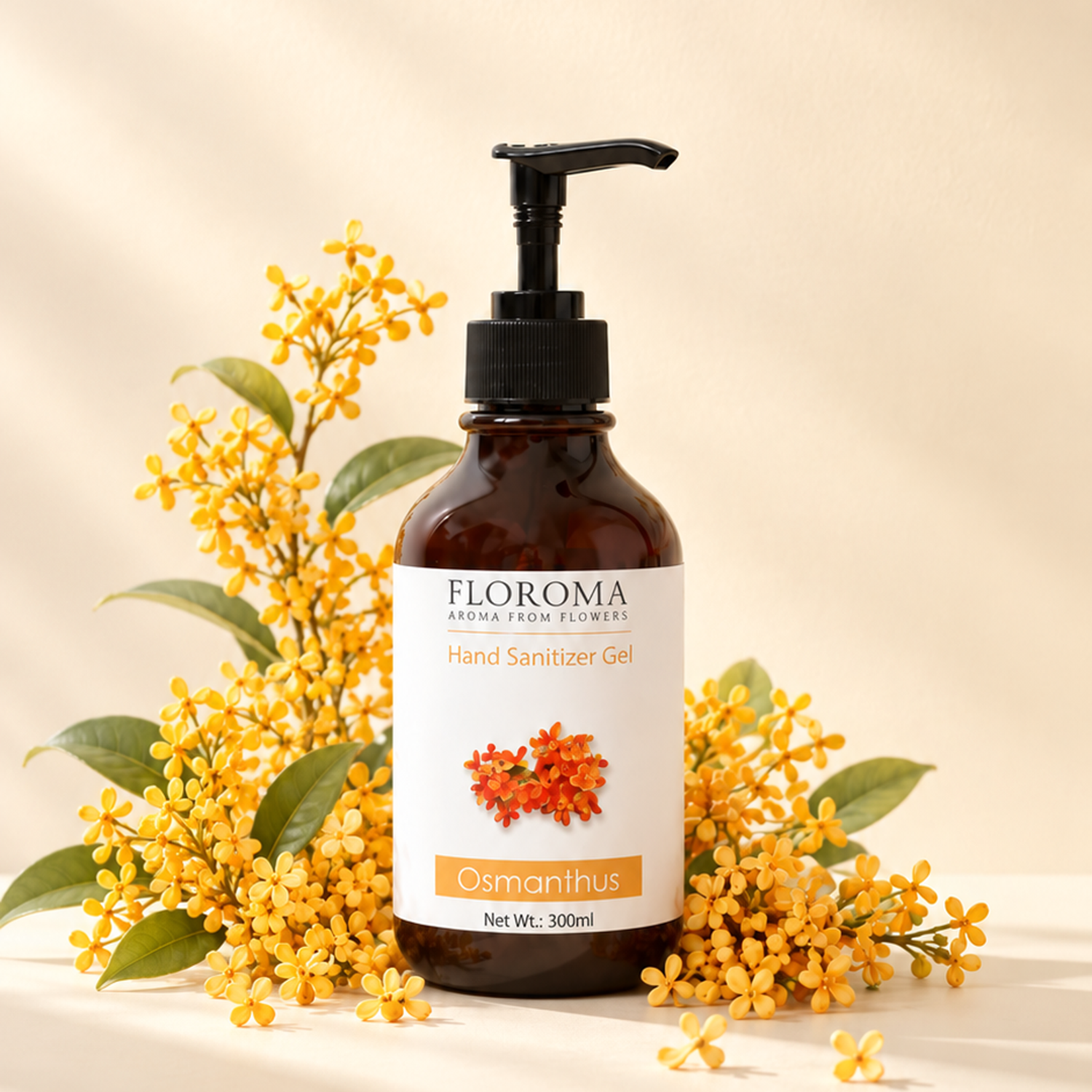 【買一送三】家庭裝：桂花納米消毒搓手液 Osmanthus Hand Sanitizer Refill