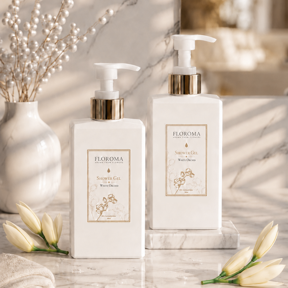 白蘭花雪肌香氛沐浴露 White Orchid Brightening Shower Gel