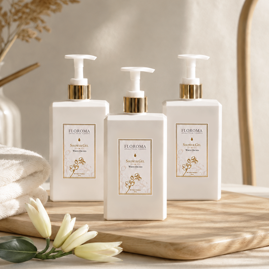 白蘭花雪肌香氛沐浴露 White Orchid Brightening Shower Gel