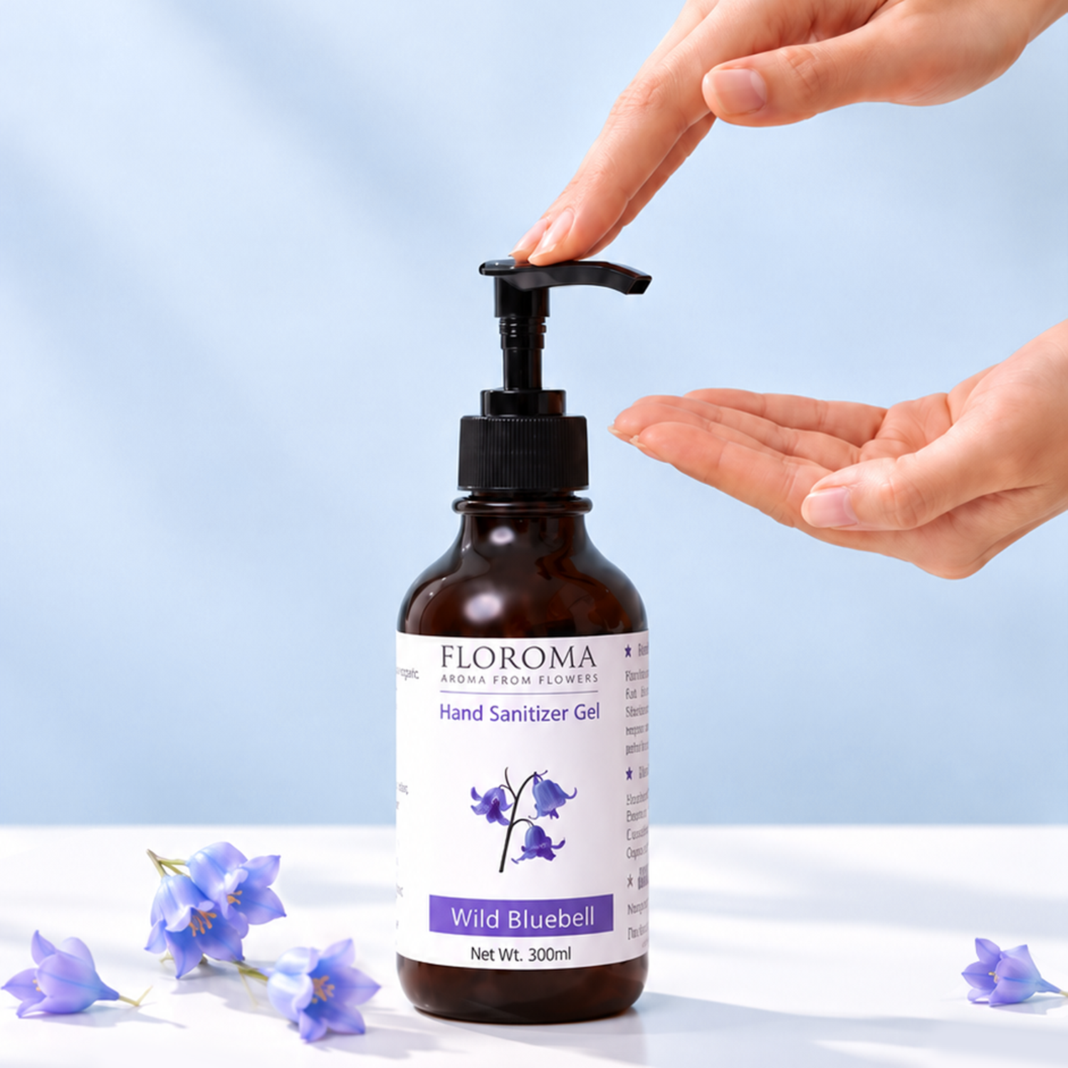 【買一送三】家庭裝：藍風鈴納米消毒搓手液 Wild Bluebell Hand Sanitizer Refill