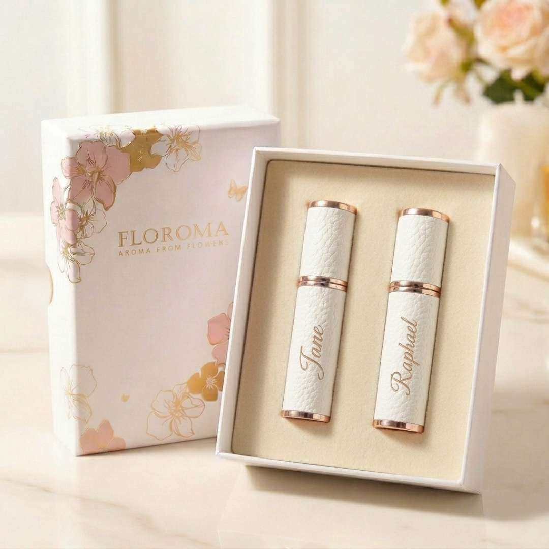 【1+1 刻名限定】皮革香水分裝瓶2支禮盒裝！免運費！