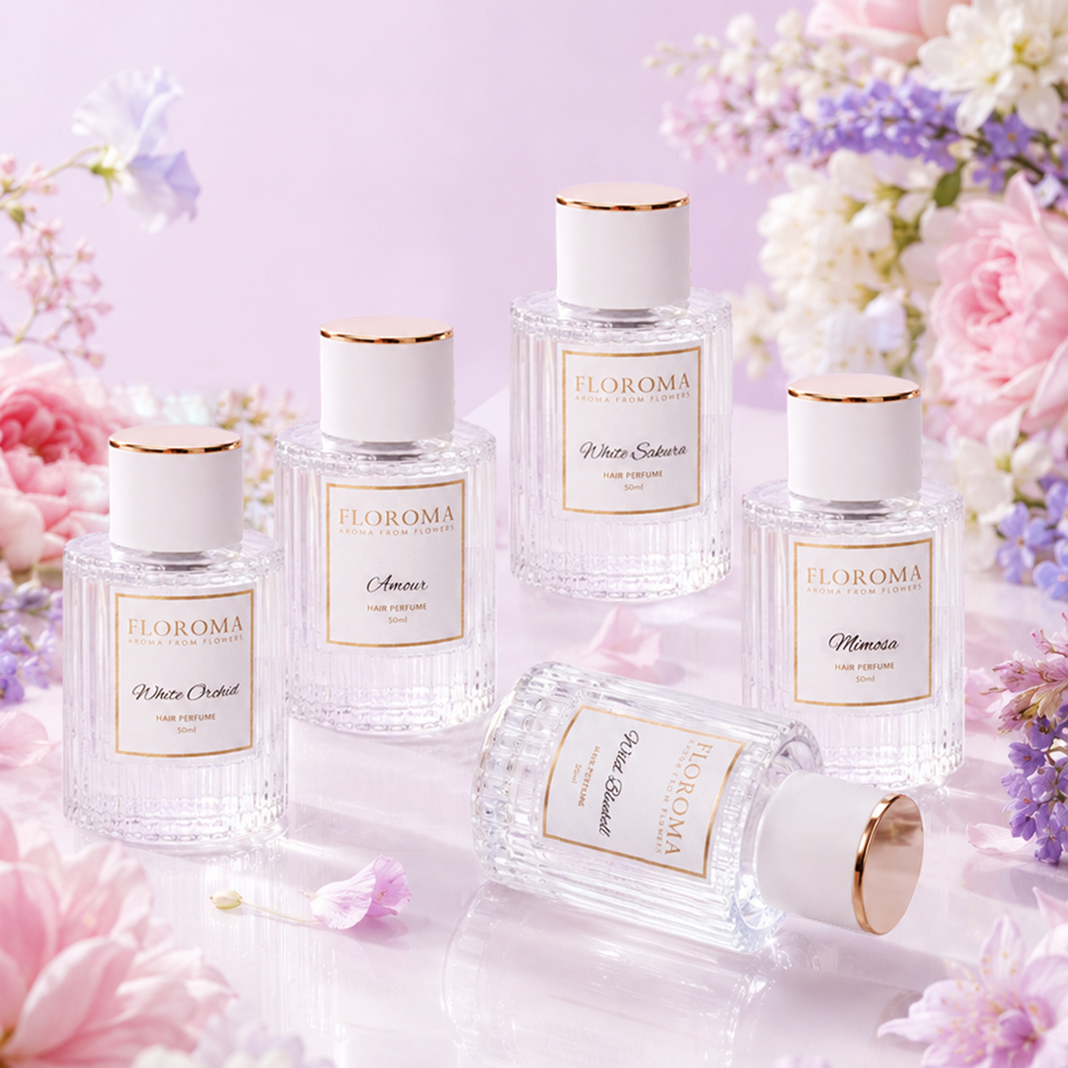 【呵護秀髮】香氛髮香噴霧 Hair Perfume (任選5款香味)