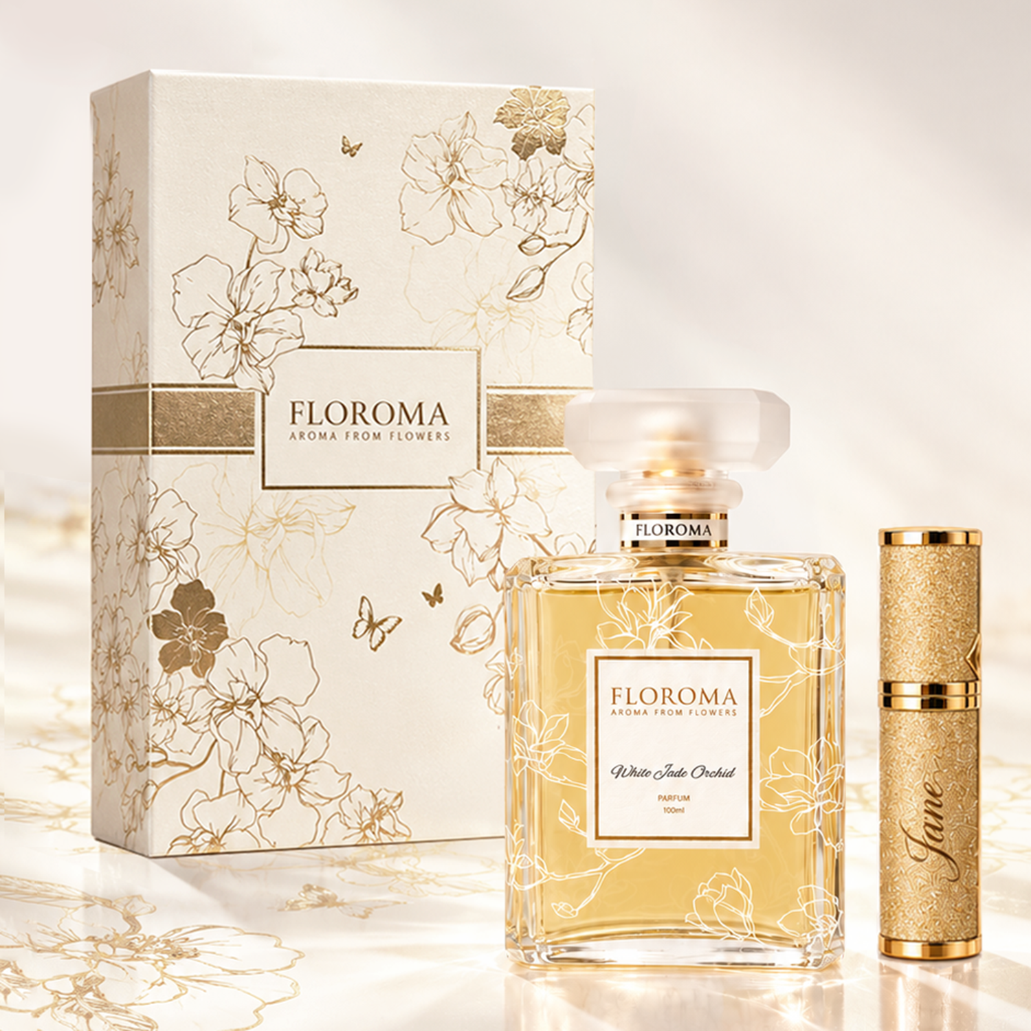 【聖誕限定】 濃香水100ML+刻名香水分裝瓶珍藏禮盒