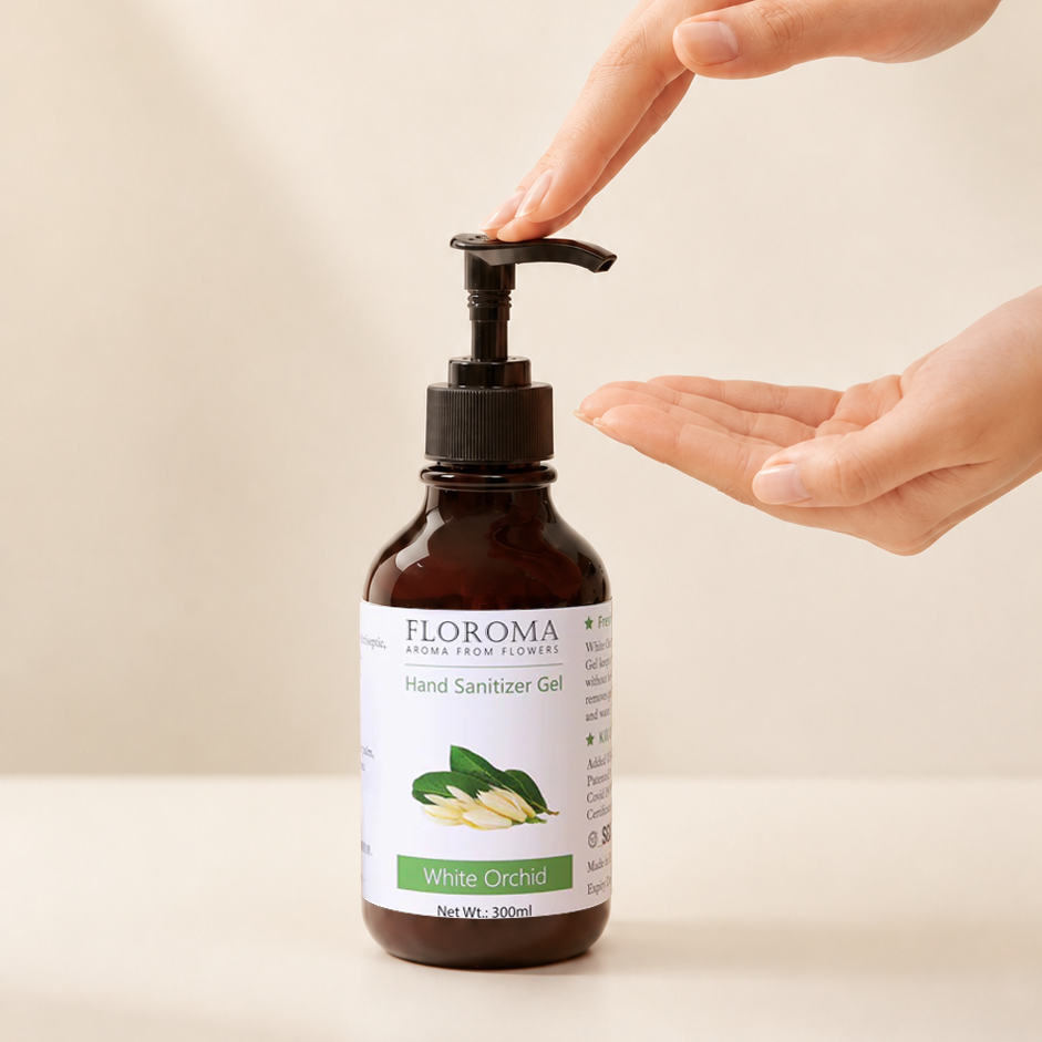 【買一送三】家庭裝：白蘭花納米消毒搓手液 White Orchid Hand Sanitizer Refill