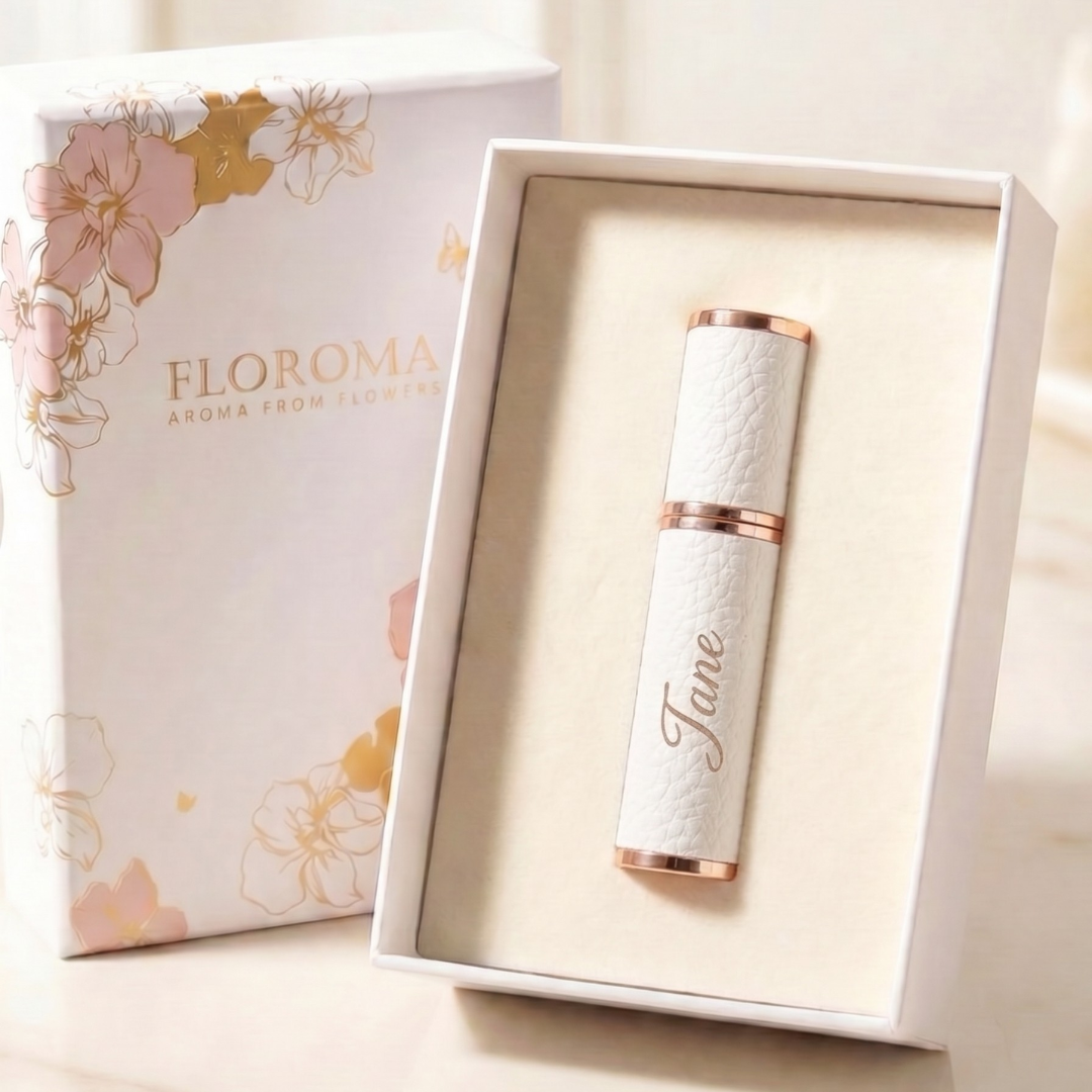 【專屬刻名服務】FLOROMA 皮革香水分裝瓶