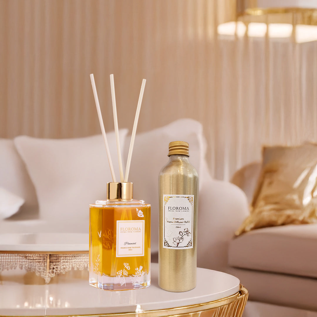 【限時優惠】Premium 奢華家居香薰補充套裝 (200ML + 250ML)
